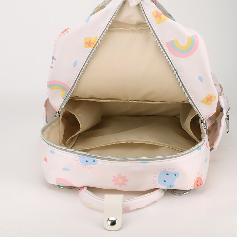 Cute Graphic Print Backpack Bowlift
