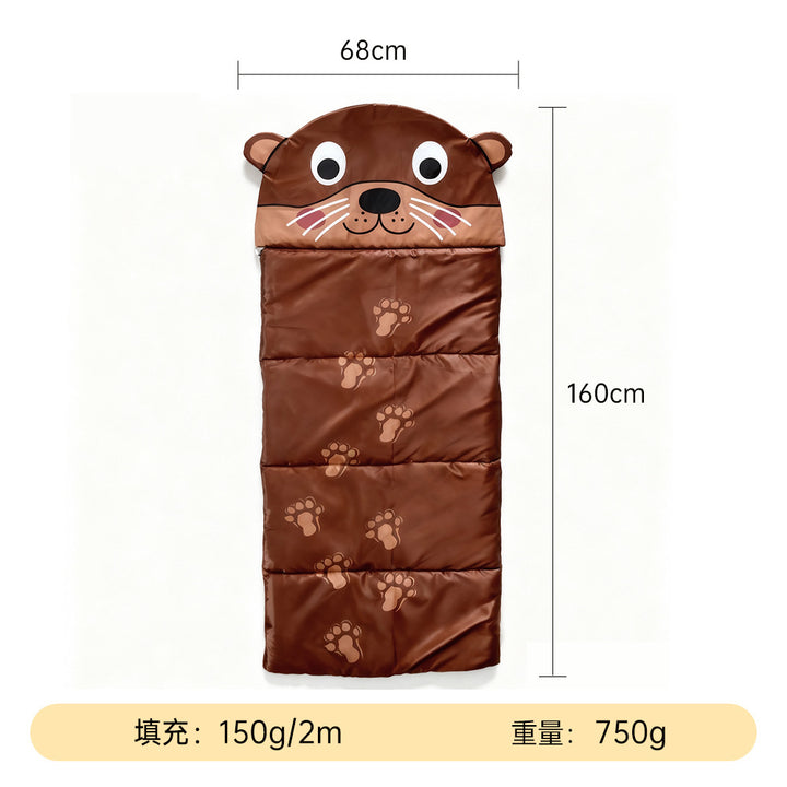 Children's sleeping bag with animal design Bowlift