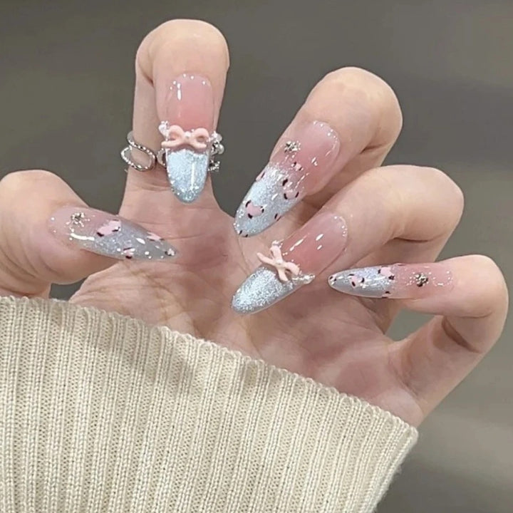 Decorative Long Nail Art