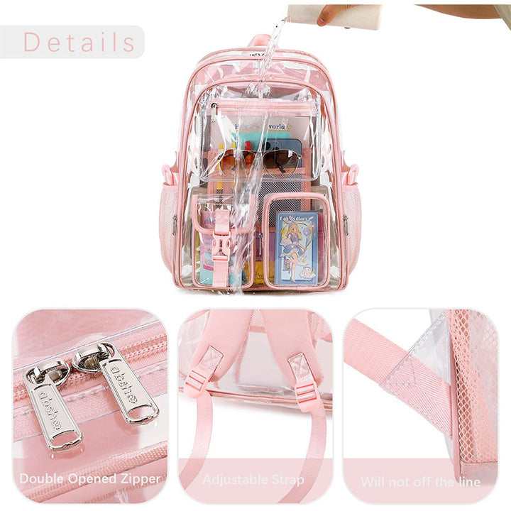 Transparent Multifunctional School Backpack Bowlift