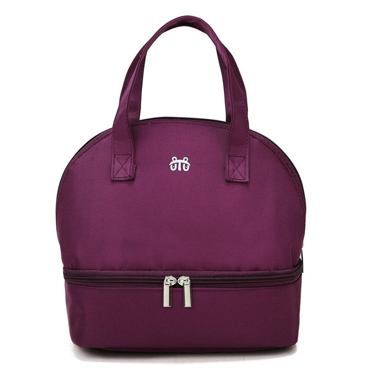 Women's Insulated Lunch Bag with Double Compartment Design Bowlift