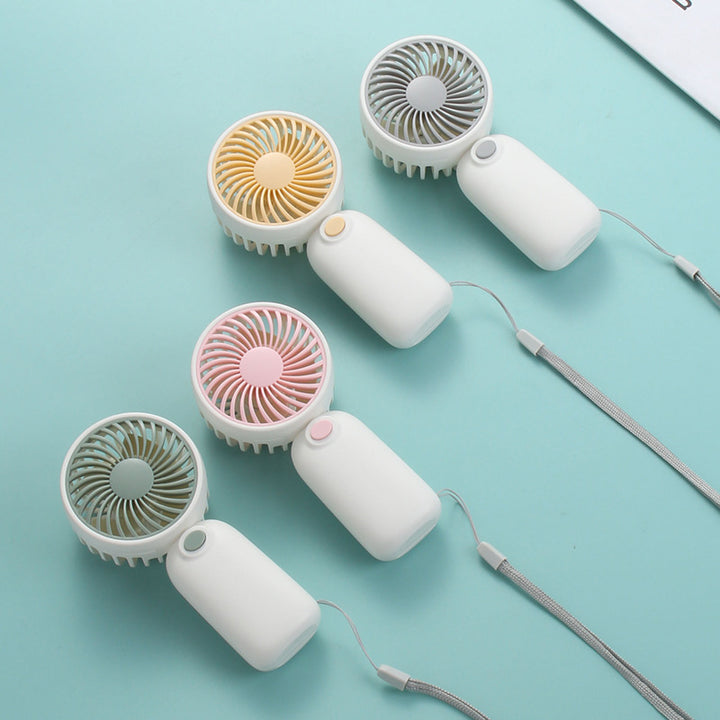 Unisex Portable Mini Hand Fan with Cooling Function Bowlift