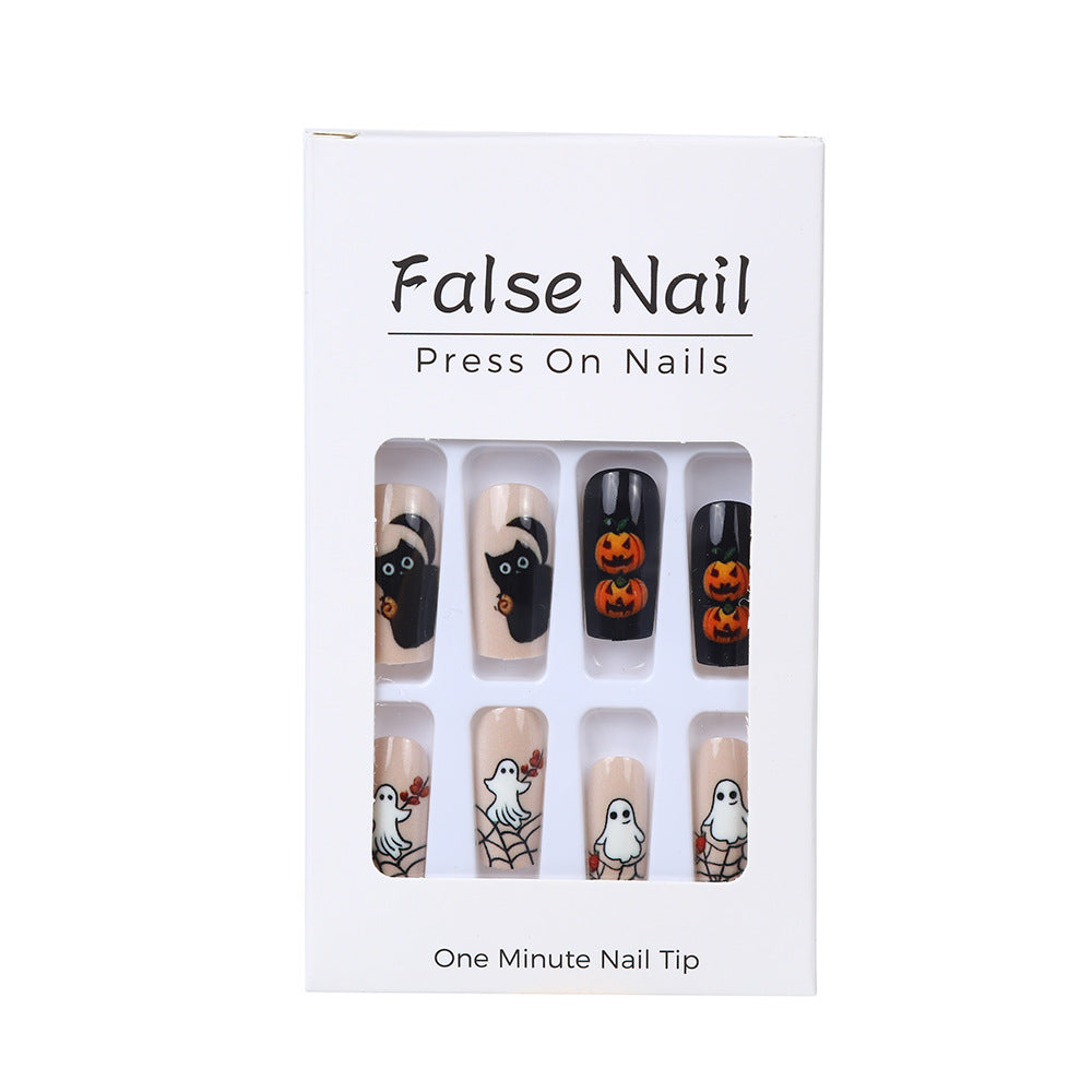 Creative Halloween Art Nails Set Bowlift