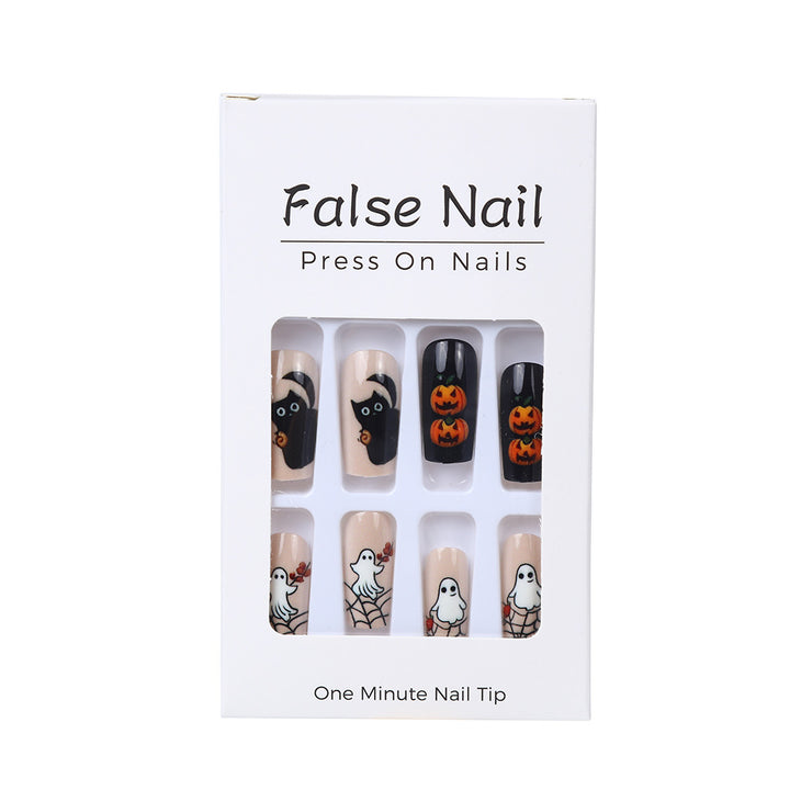 Creative Halloween Art Nails Set Bowlift
