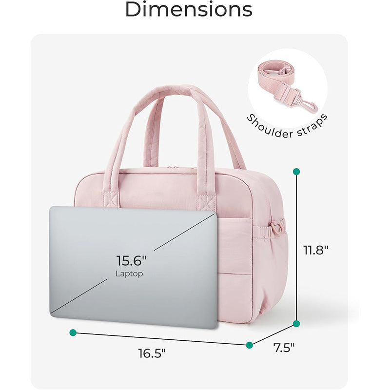 Practical and Stylish Travel Bag with Structured Design Bowlift
