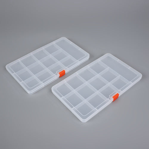 Versatile Multi-Section Craft Storage Case Bowlift
