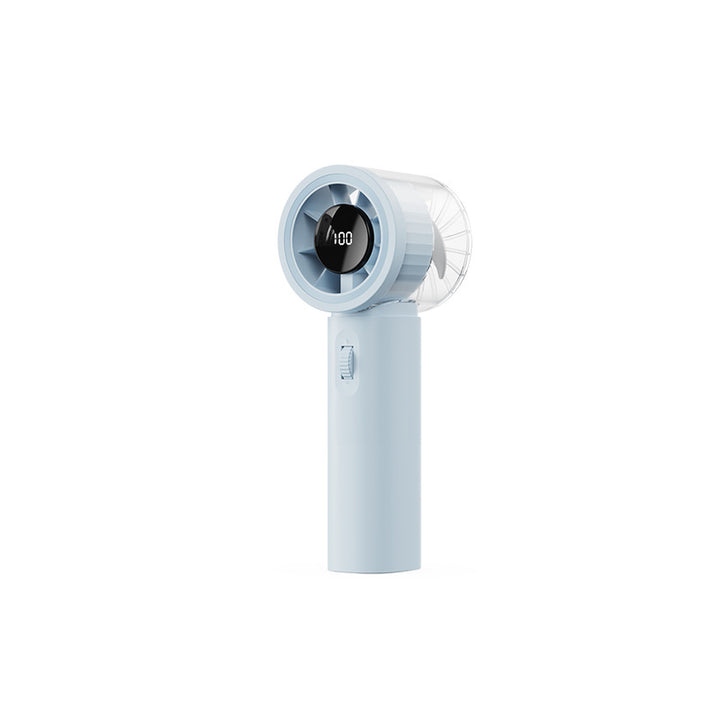 Ladies portable battery fan with digital control Bowlift