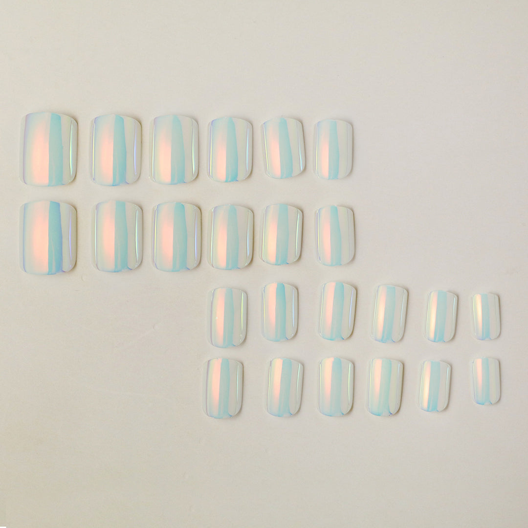 Iridescent Nail Tips Bowlift