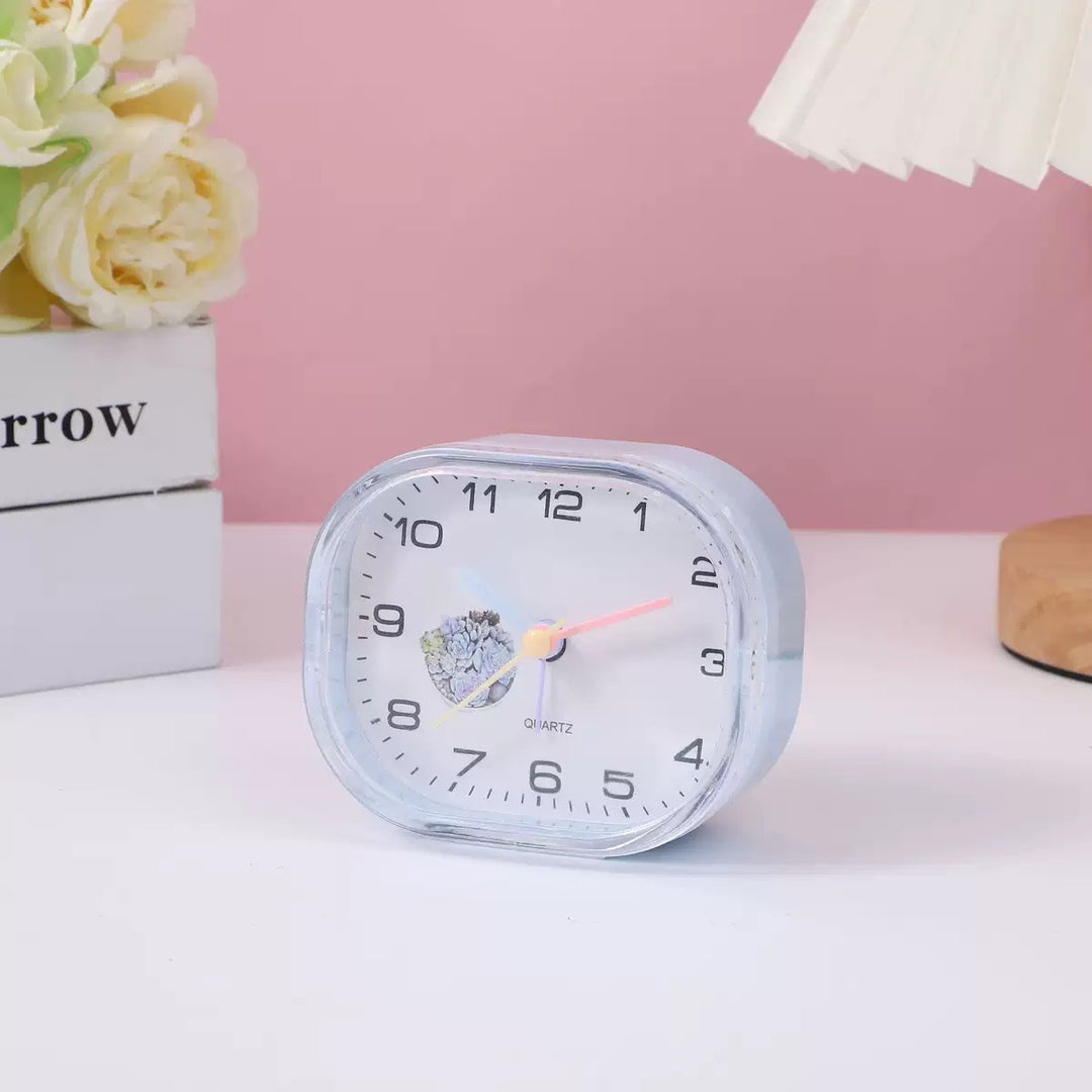 Funny desk clock in apple design Bowlift