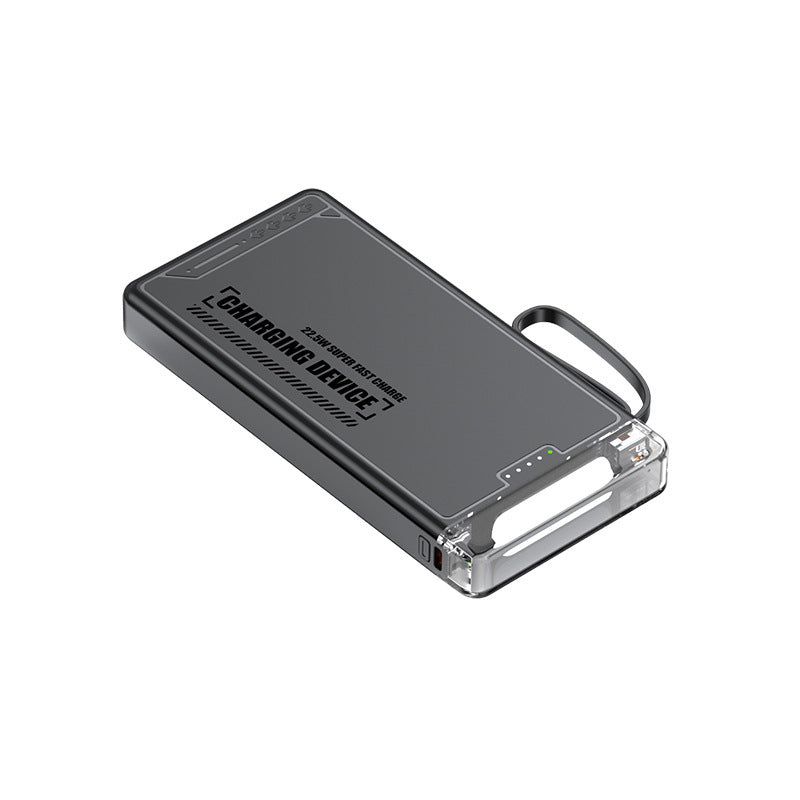 Portable power bank with fast charging mode and innovative LED display Bowlift