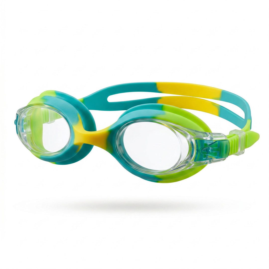 Swim goggles with adjustable nose bridge and anti-fog technology Bowlift