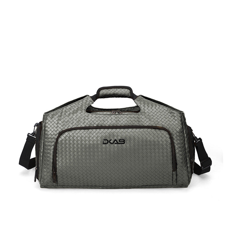Sporty Duffel Bag with Versatile Compartments and Water-Repellent Material Bowlift