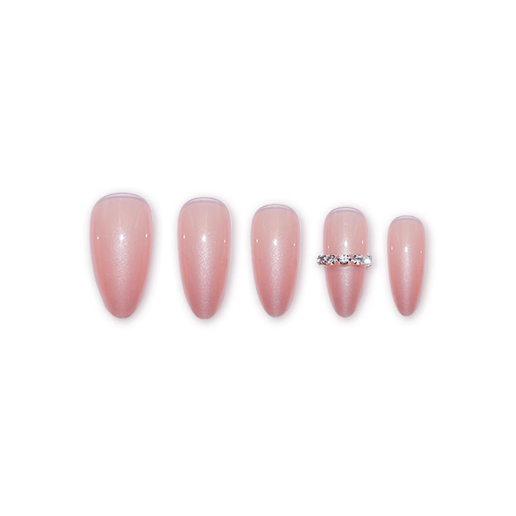 Sculpted French Tip Nail Enhancements Bowlift