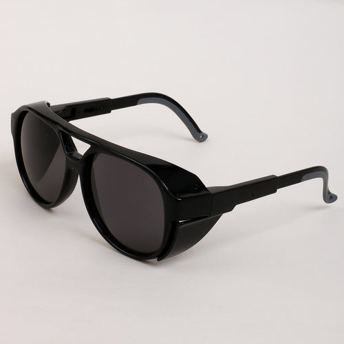 Women's oversized sunglasses in geometric design with sturdy frame and polarized lenses Bowlift