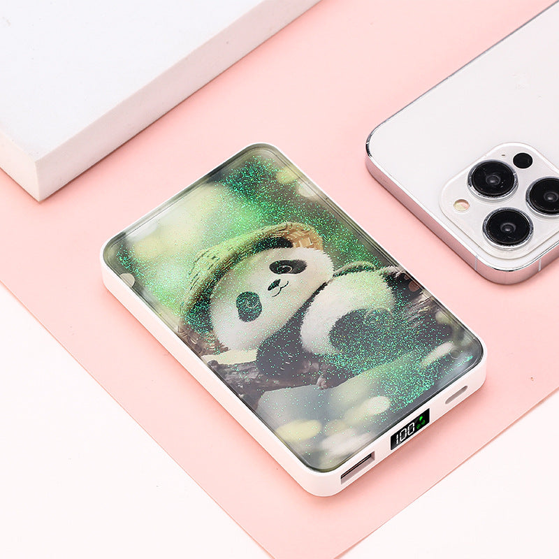 Portable power bank with art design Bowlift