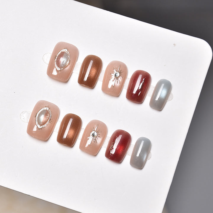Premium Press-On Nail Art Bowlift