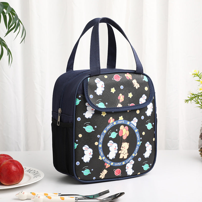 Kids Insulated Rabbit-Themed Lunch Bag Bowlift