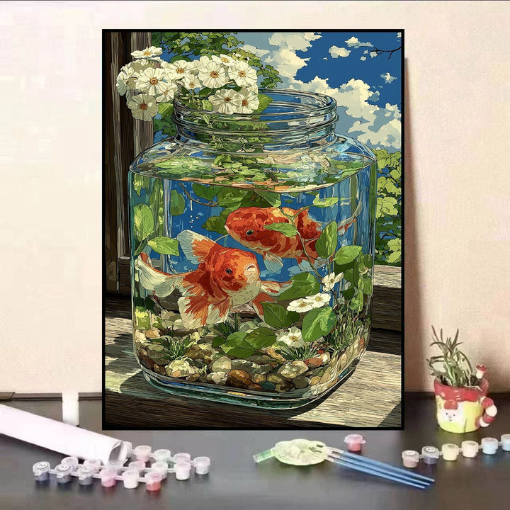 Scenic Balcony Canvas Art Print Bowlift