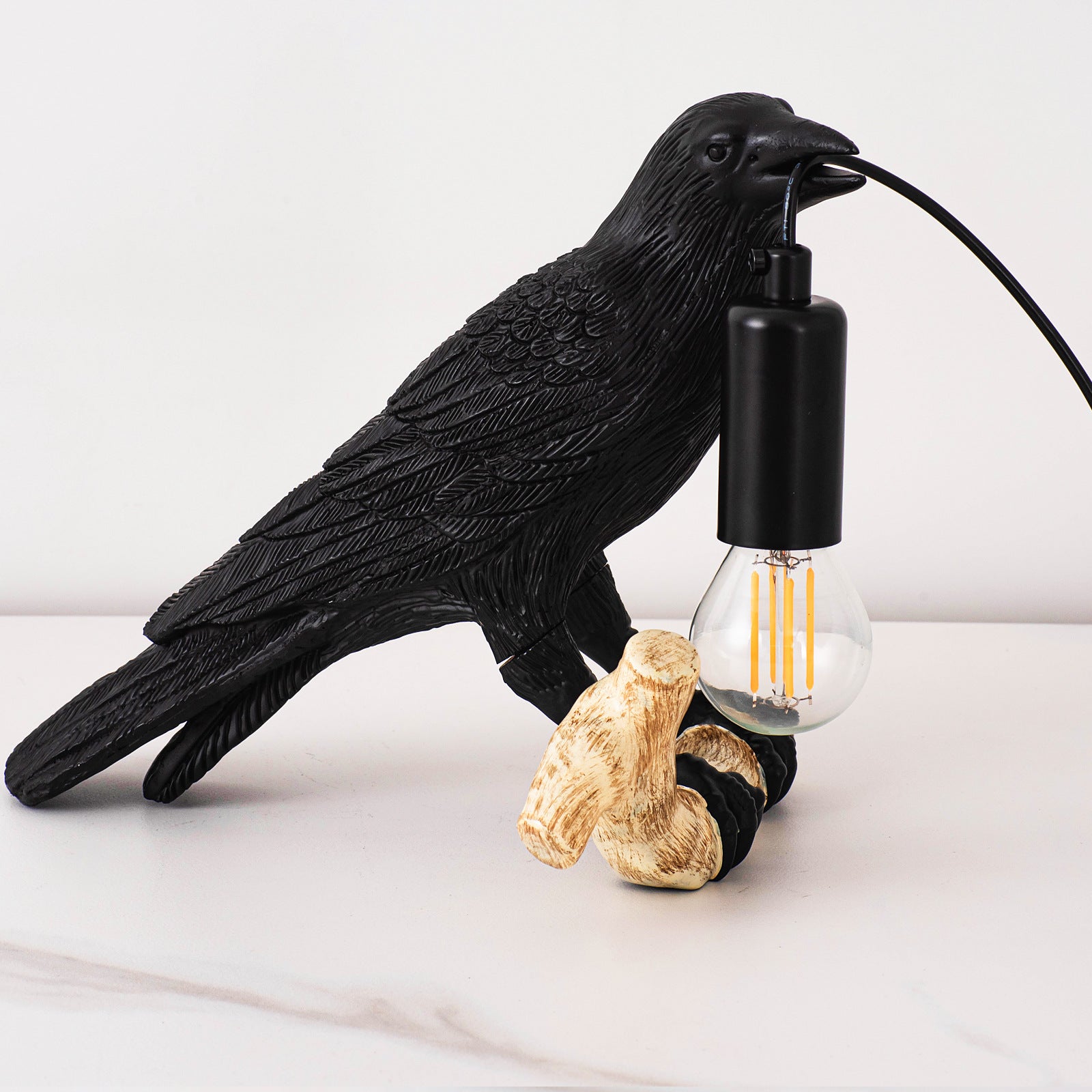 Creative Bird Table Lamp Bedside Night Light Living Room Bedroom Ambience Mini Lamp