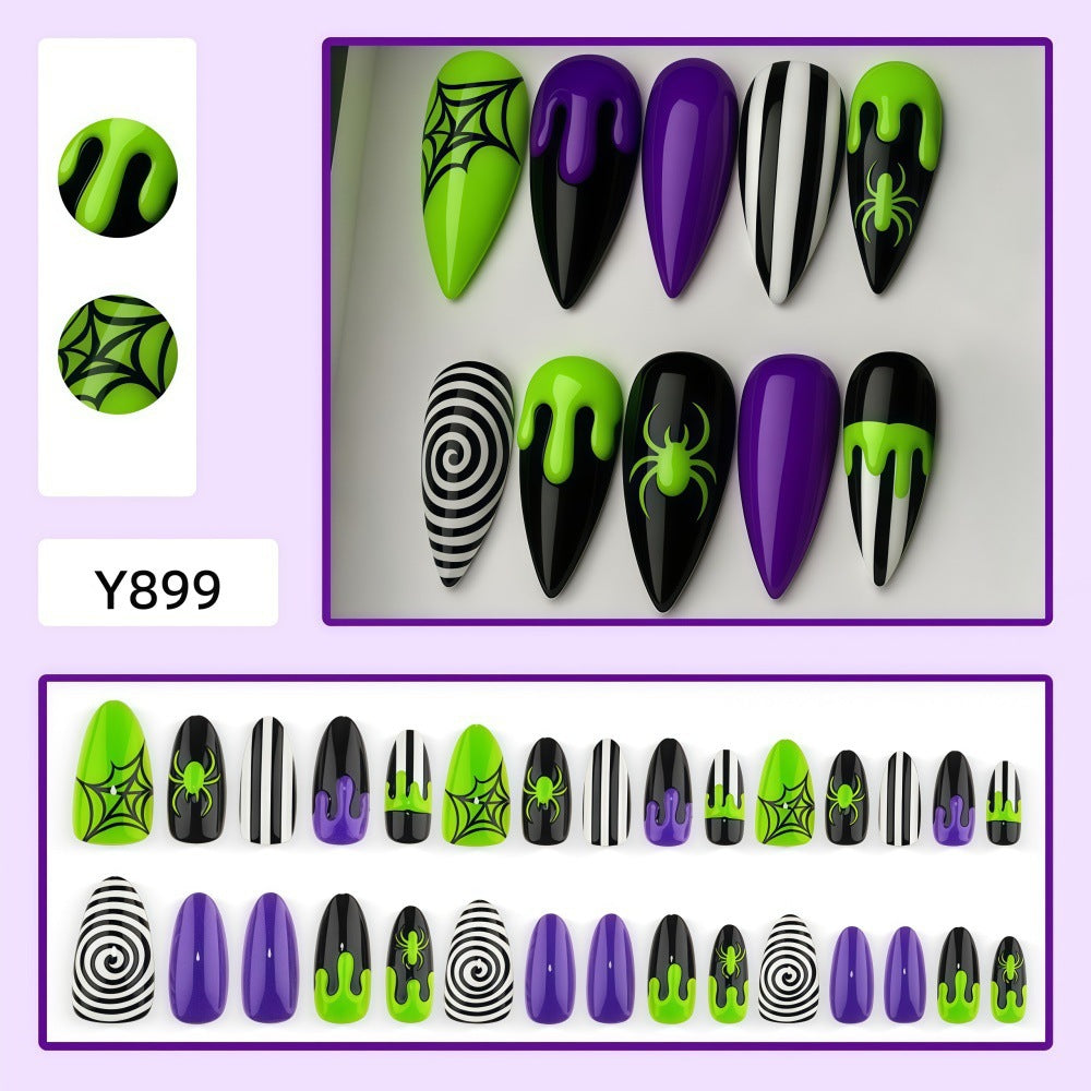 Halloween Nail Art Bowlift