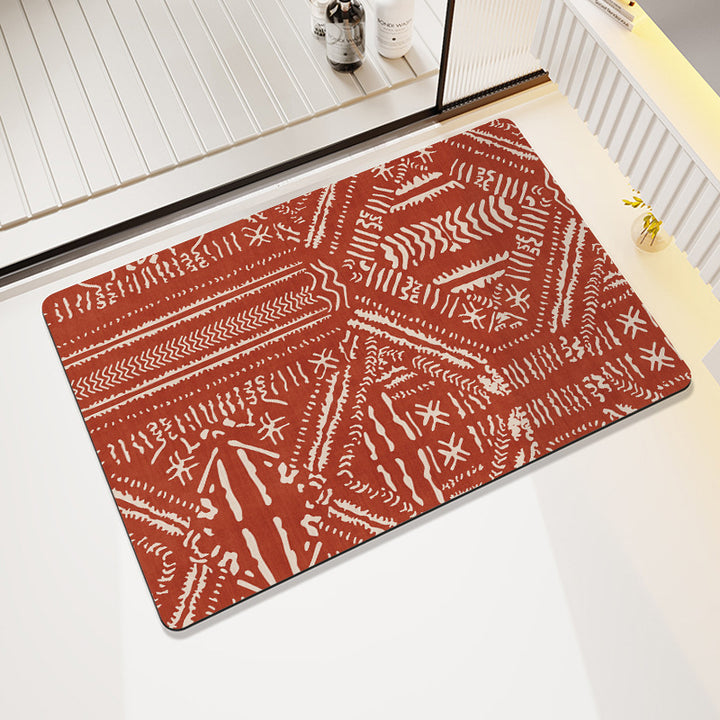 Luxurious Textured Bath Mat Bowlift