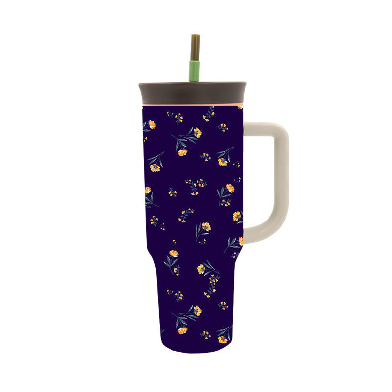 Women's Stylish Drink Cup with Practical Straw Bowlift