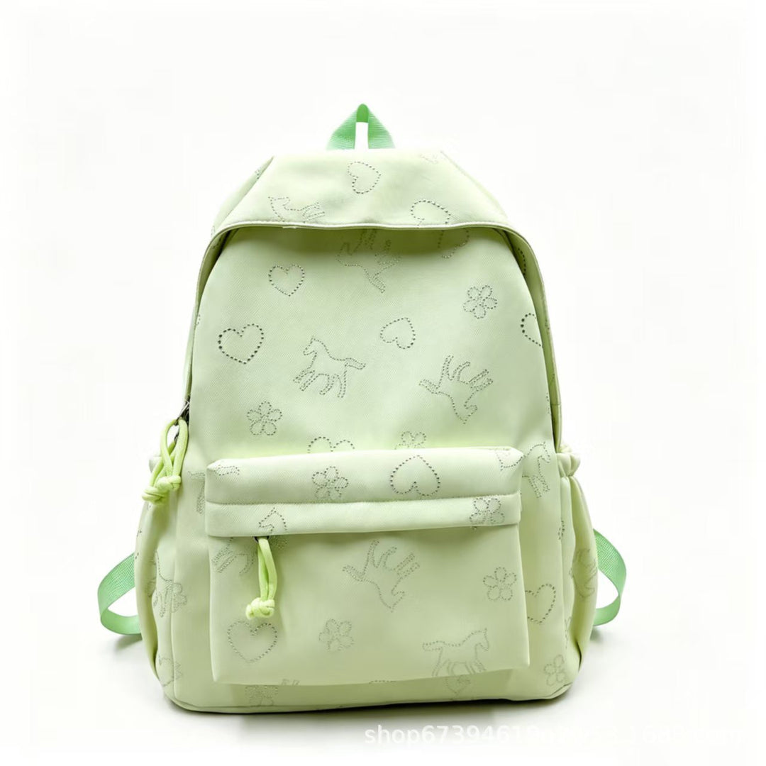 Backpack with Playful Animal Design and Practical Compartment Layout Bowlift