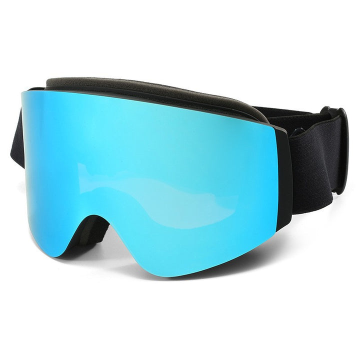 Ladies ski goggles with side glare protection and antifog coating Bowlift