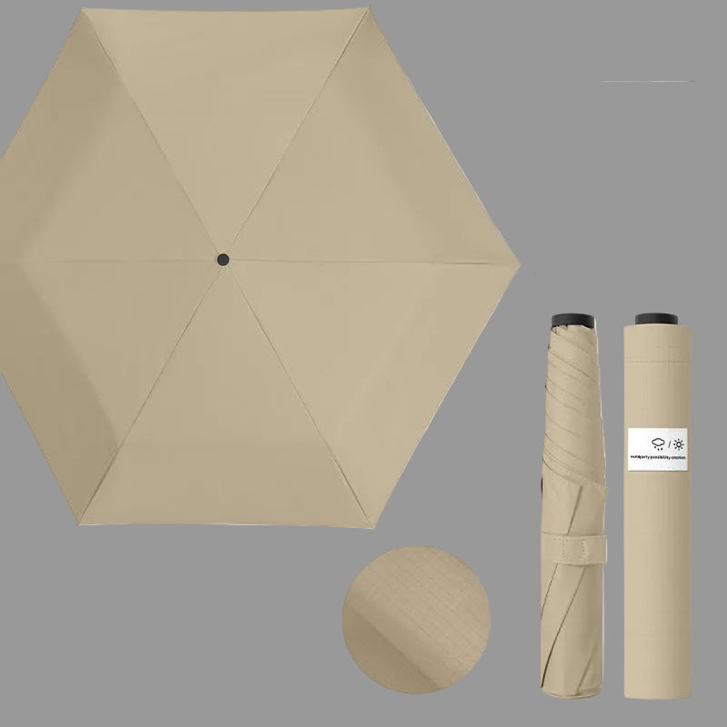Women's Foldable Sun Protection Umbrella with Ultralight Design Bowlift