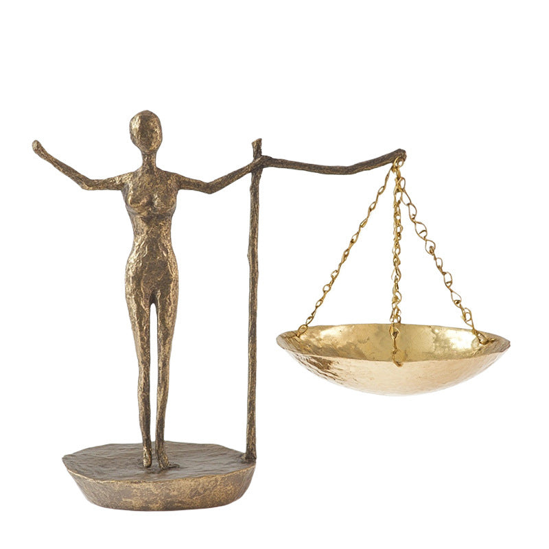 Balance Scale Decorative Sculpture