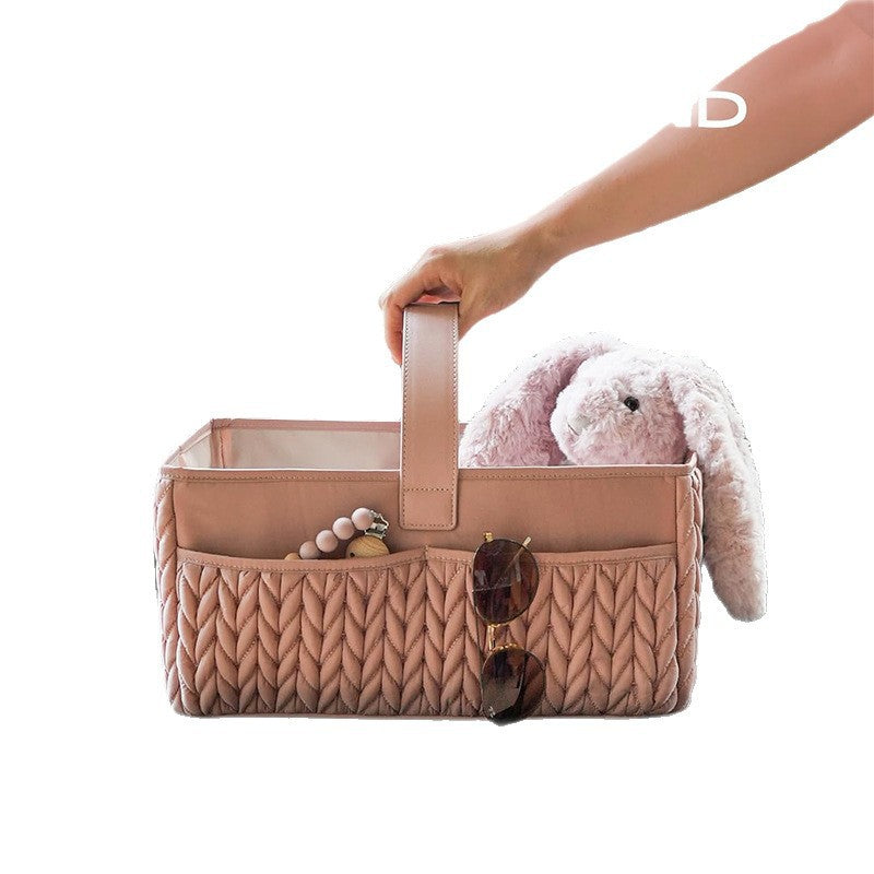 Wrap Organizer Bag with Decorative Bow Bowlift