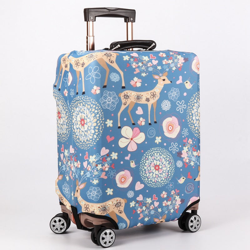 Patterned Hard Shell Luggage Bowlift