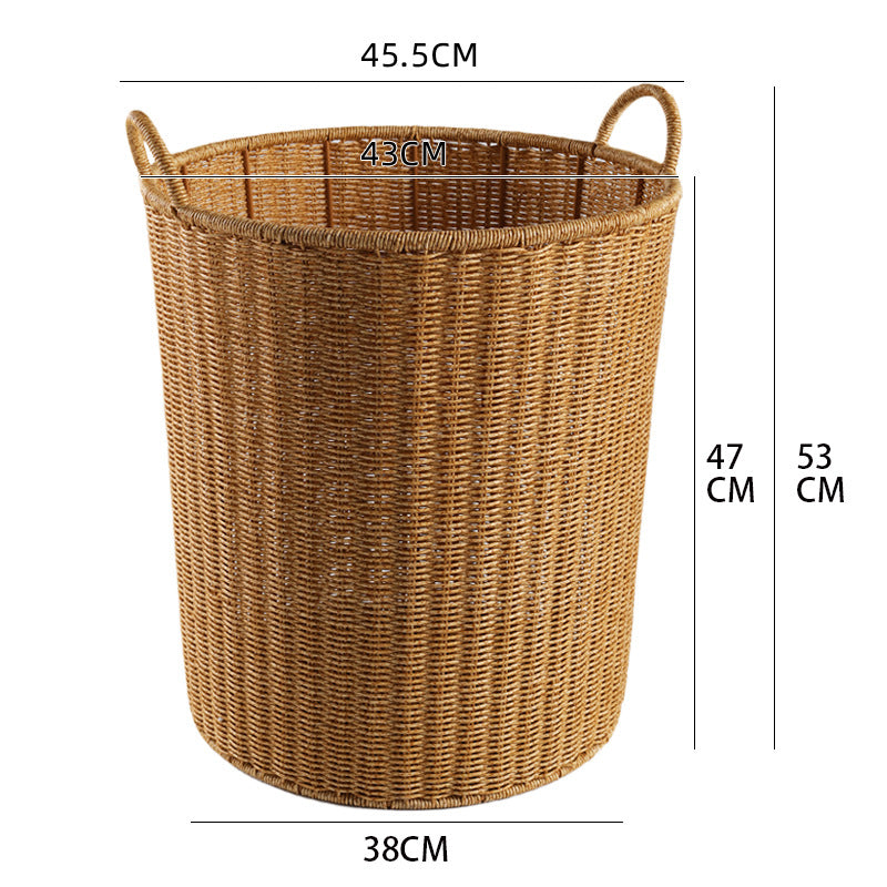 Unisex Large Storage Basket with Sturdy Carrying Handles Bowlift