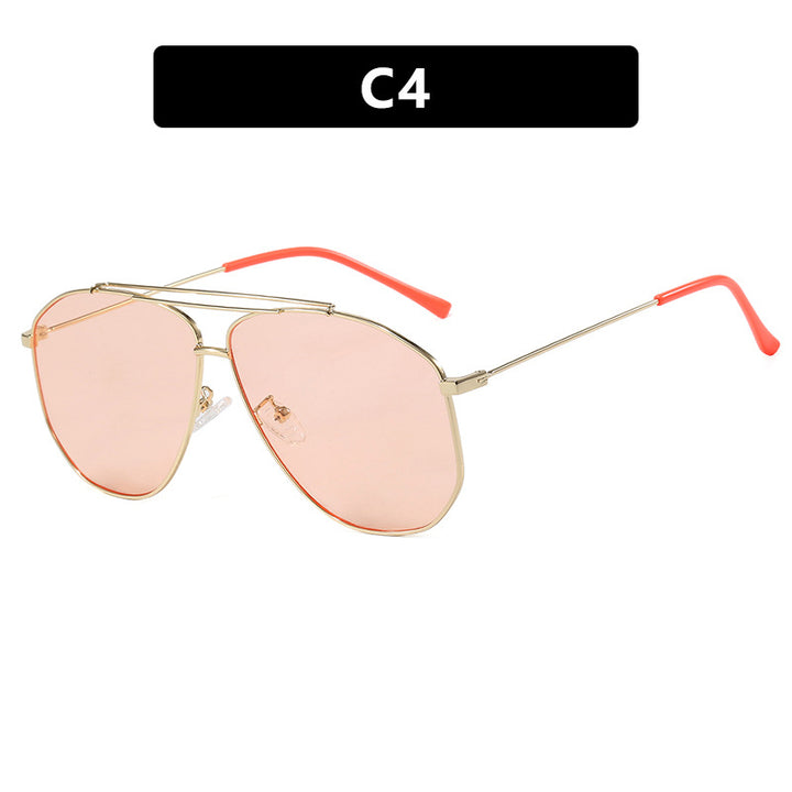 Women's creative pilot sunglasses with striking frame Bowlift