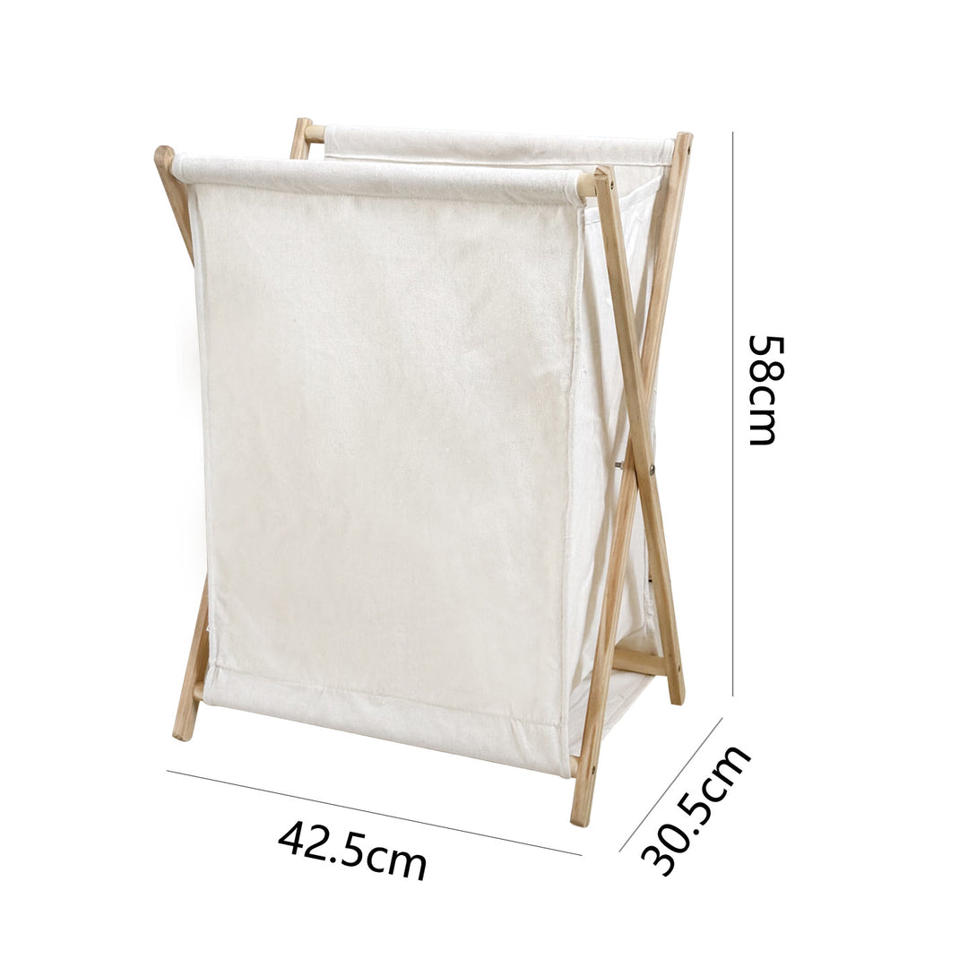 Modern laundry basket with folding frame Bowlift
