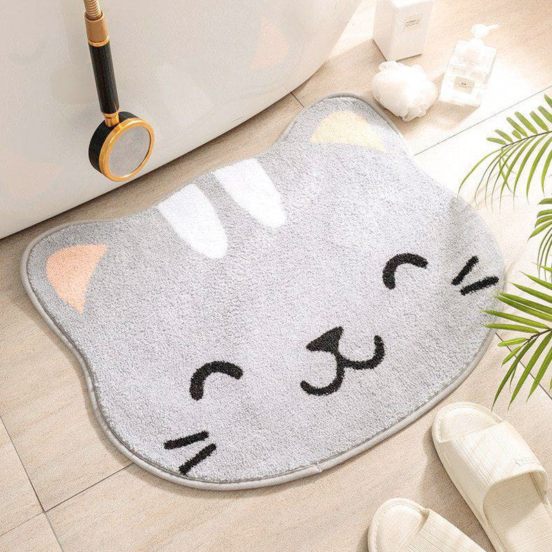 Fun Polar Bear Bath Mat Bowlift