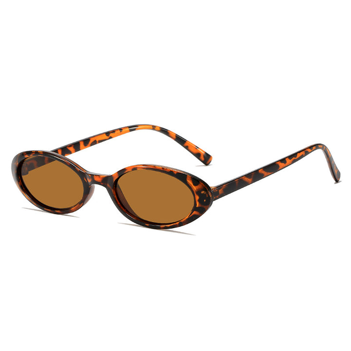 Vintage-Inspired Oval Sunglasses Bowlift