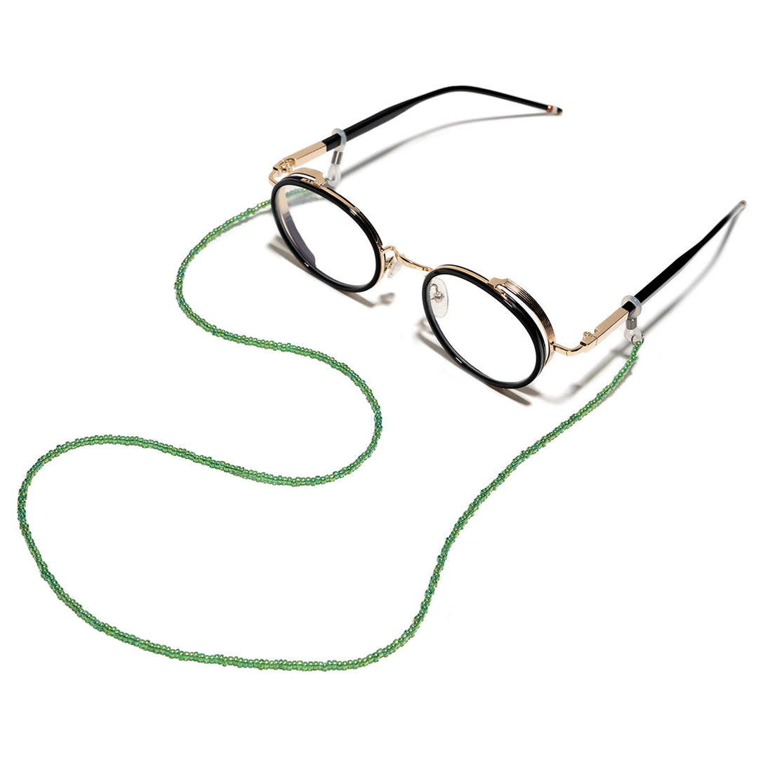 Artistic Beaded Eyewear Chain Bowlift