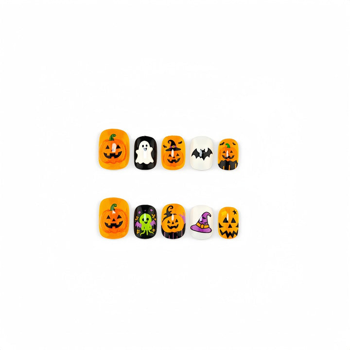 Halloween Artificial Nail Set Bowlift