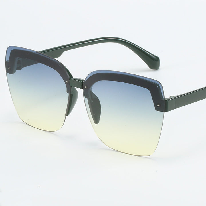 Women's fashion Shield sunglasses with modern, angular design Bowlift