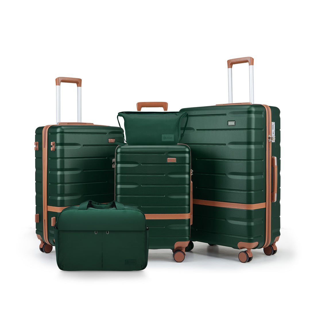 Unisex Premium Hard-Shell Luggage Set Bowlift