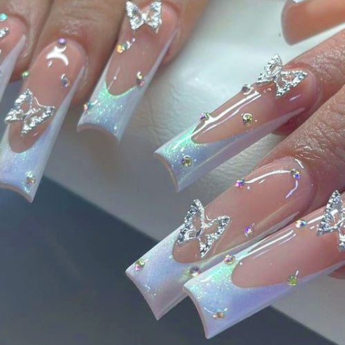 Decorative Butterfly Nail Art Bowlift