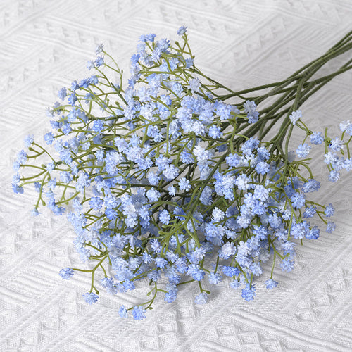 Artificial Baby Blue Flower Bouquet