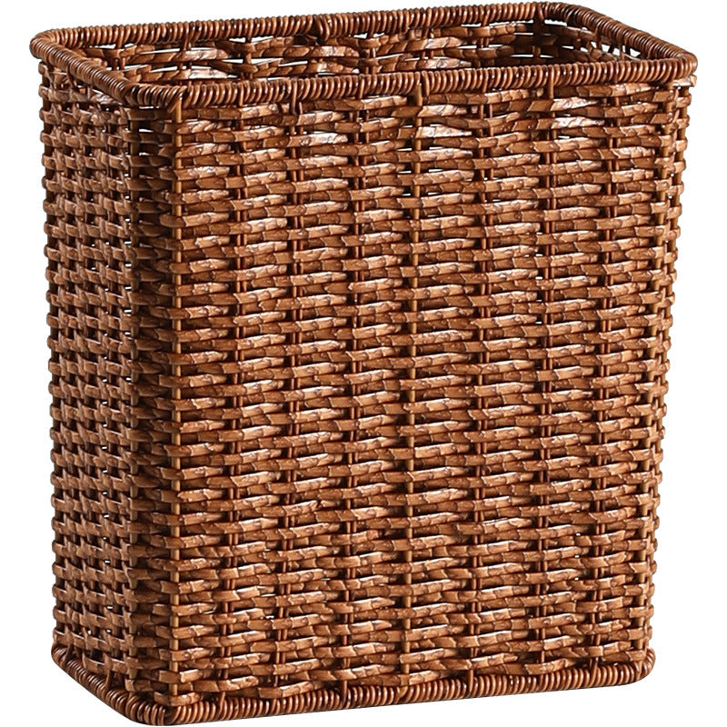 Unisex Rectangular Storage Basket made of handwoven material Bowlift