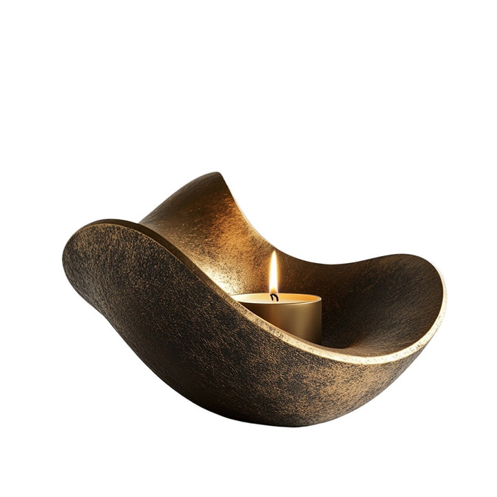Sculptural Decorative Candle Holder