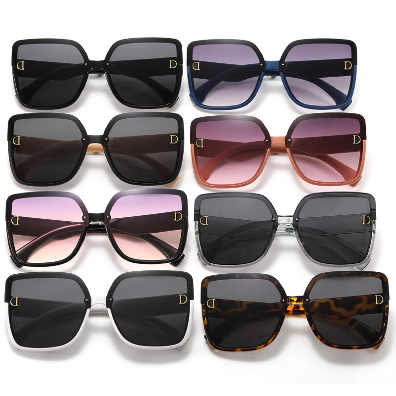 Women's trendy square sunglasses in minimalist design Bowlift