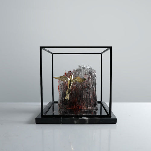 Artistic Glass Sculpture