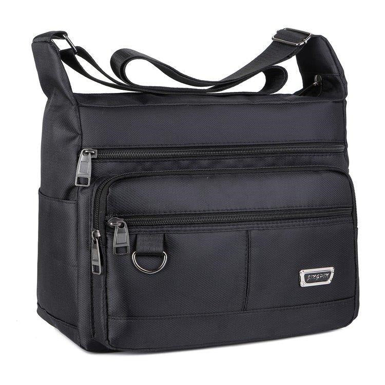 Shoulder bag with multifunctional compartments and adjustable shoulder strap Bowlift