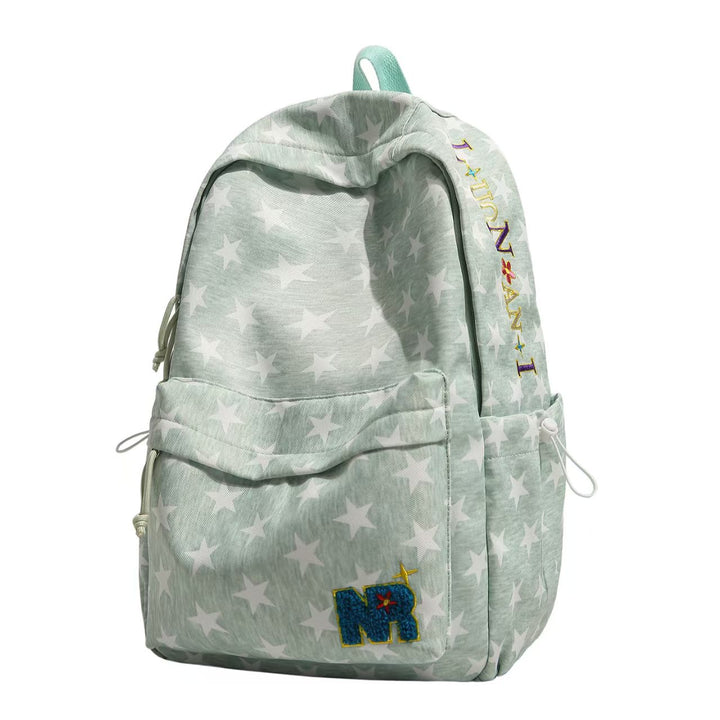 Star-Patterned Casual Backpack Bowlift