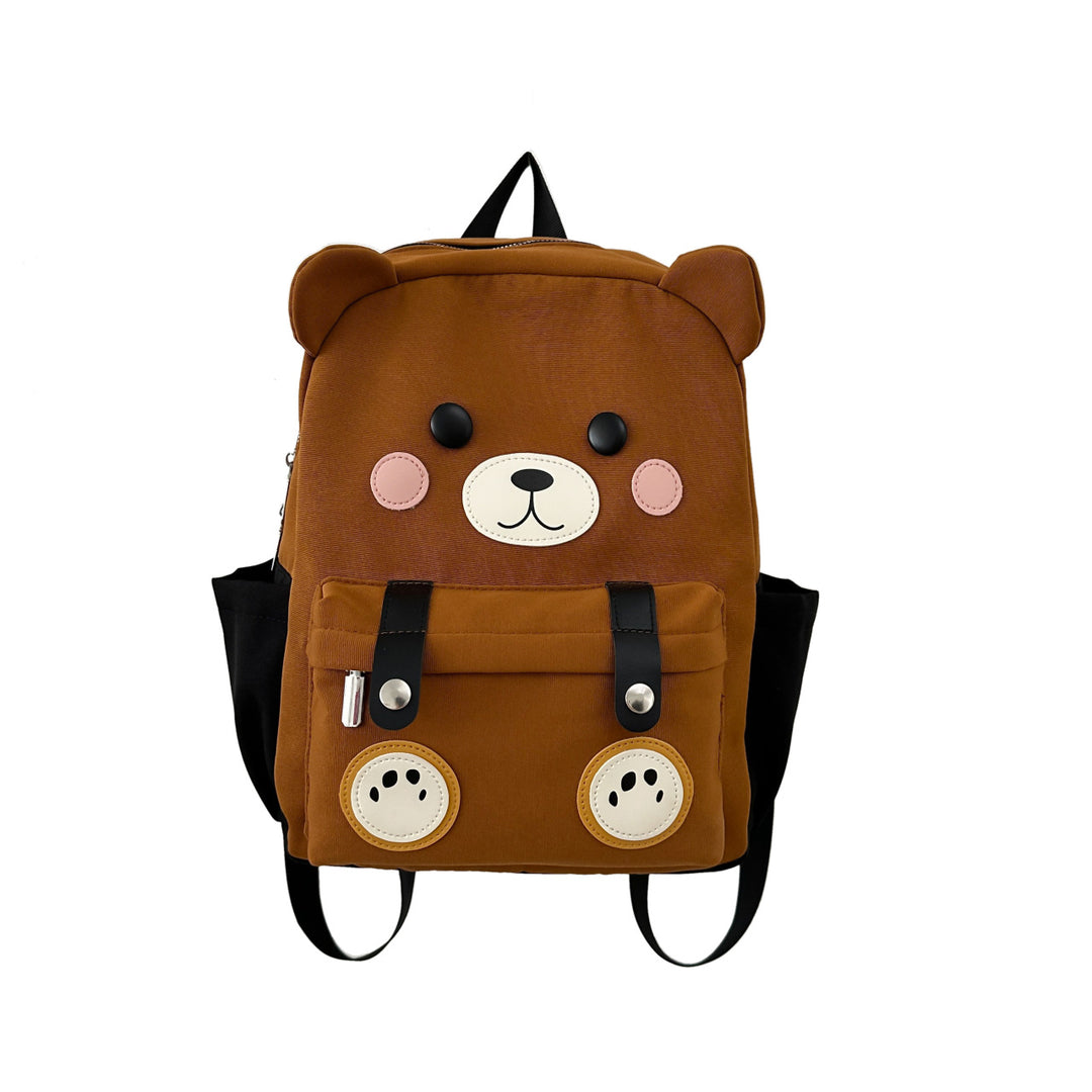 Plush backpack with bear design Bowlift